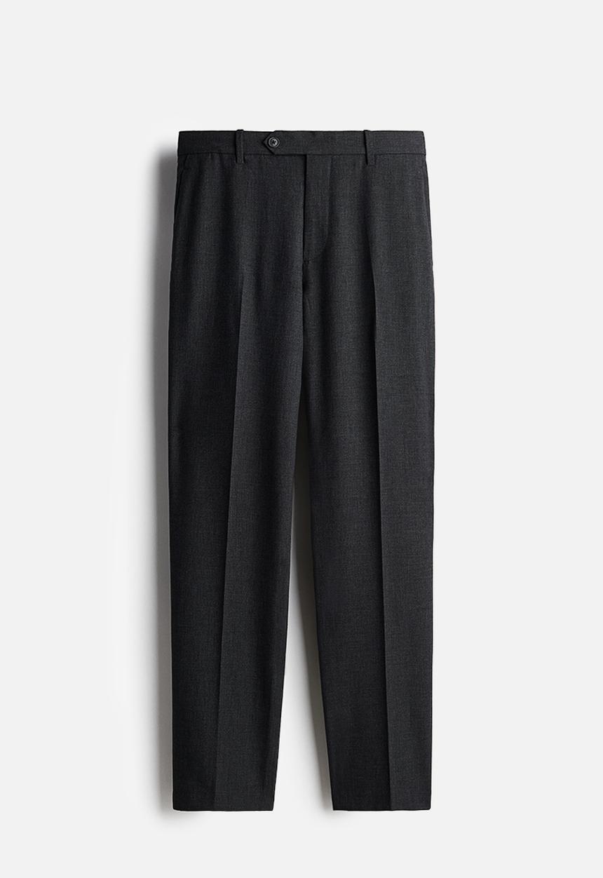 H&M - Regular fit suit trousers - dark grey