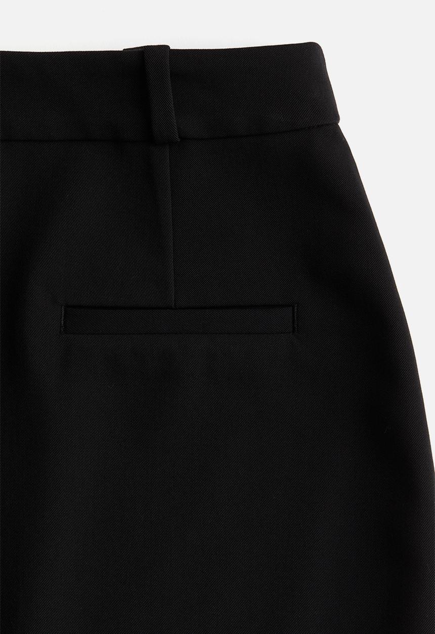 H&M - Twill pencil skirt - black