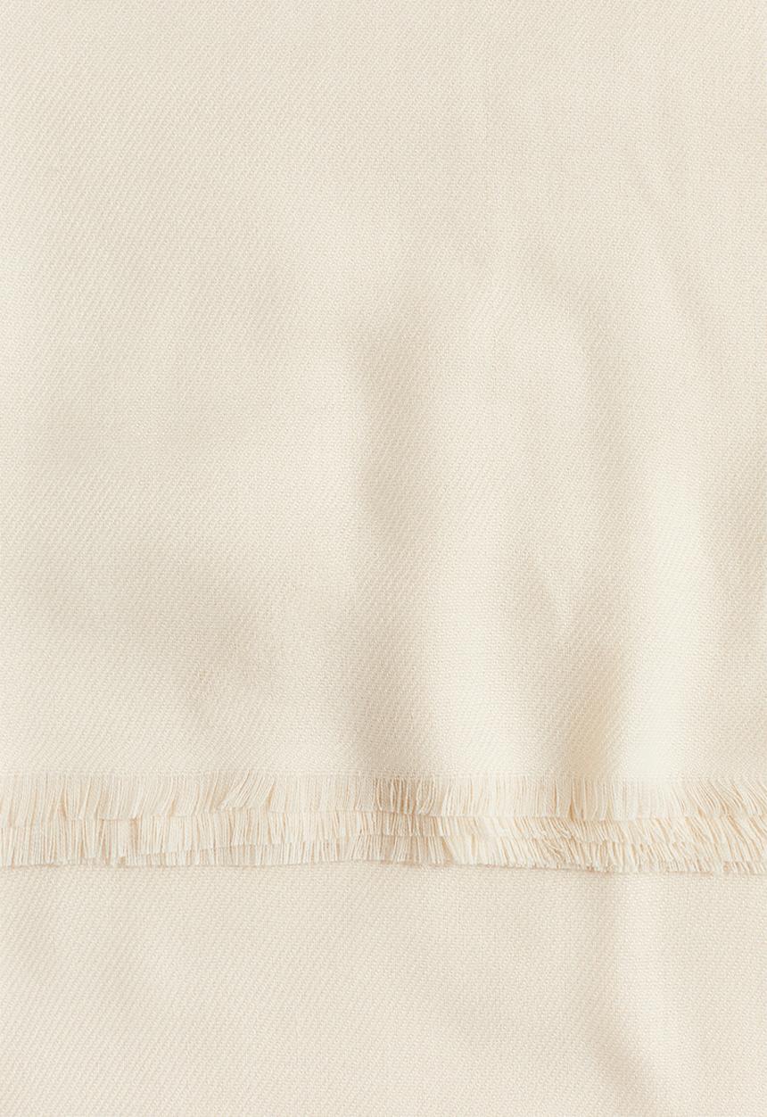 H&M - Large scarf - cream