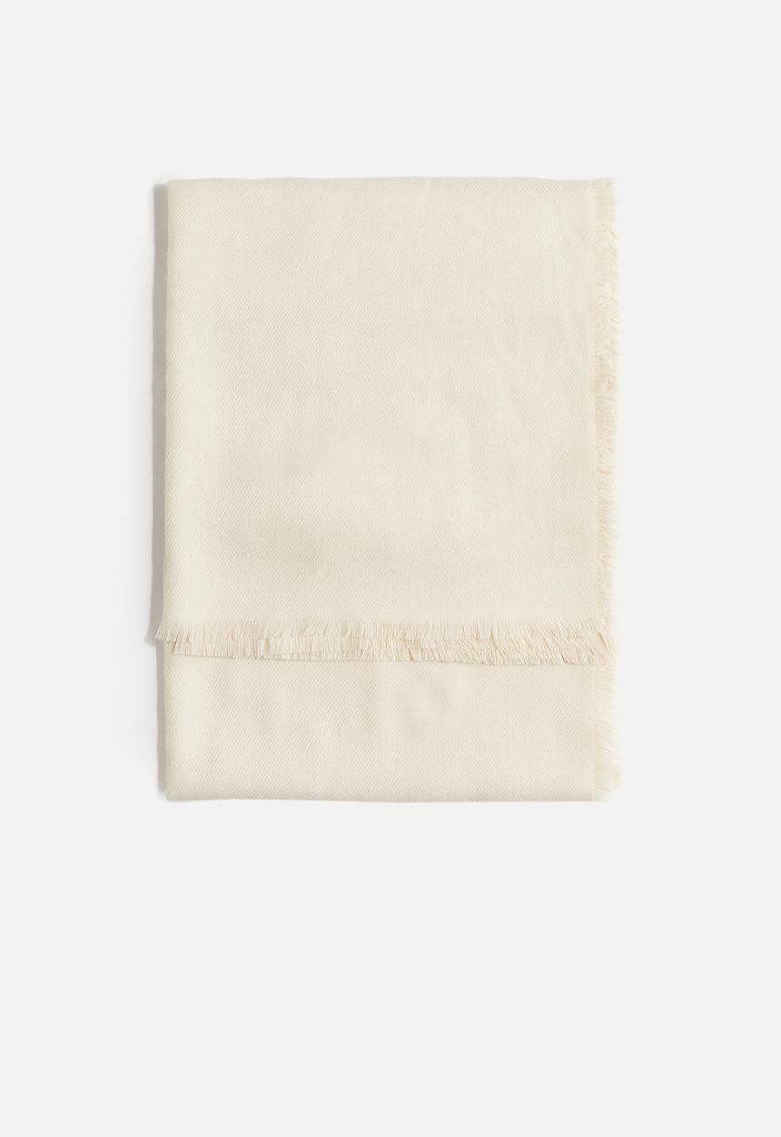 H&M - Large scarf - cream