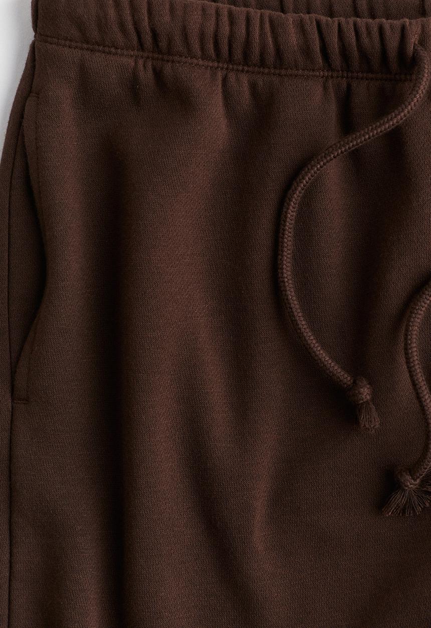 H&M - Wide joggers - dark brown