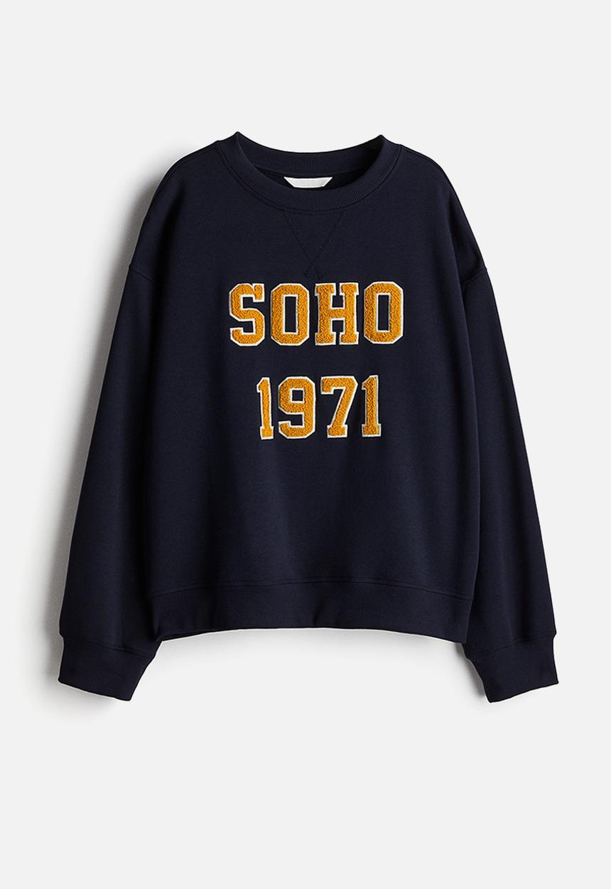H&M - Sweatshirt - navy blue/soho