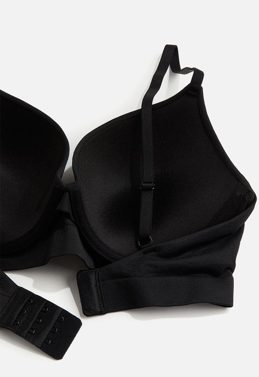 H&M - Seamless push-up-bra - black