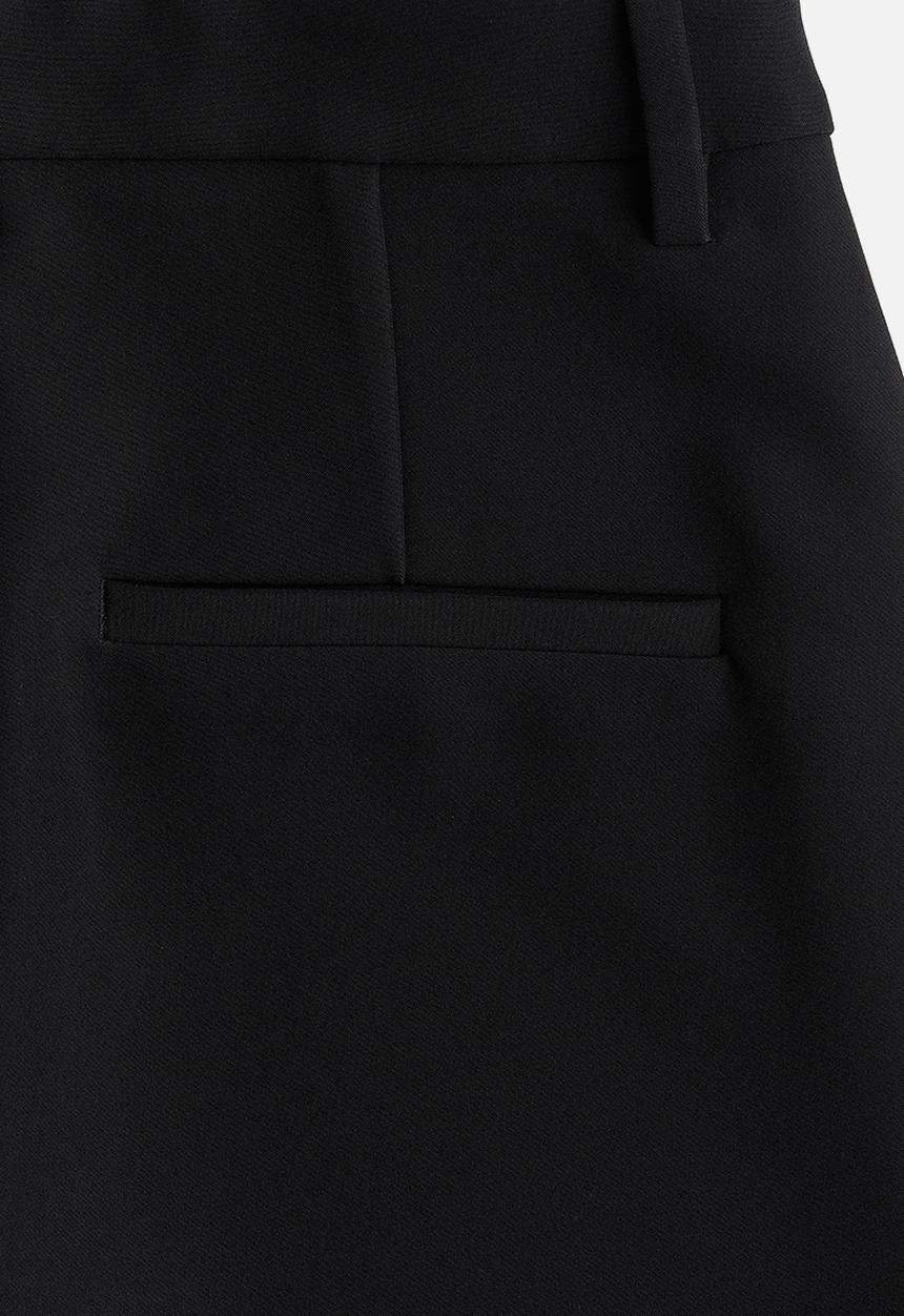 H&M - Tailored capri trousers - black