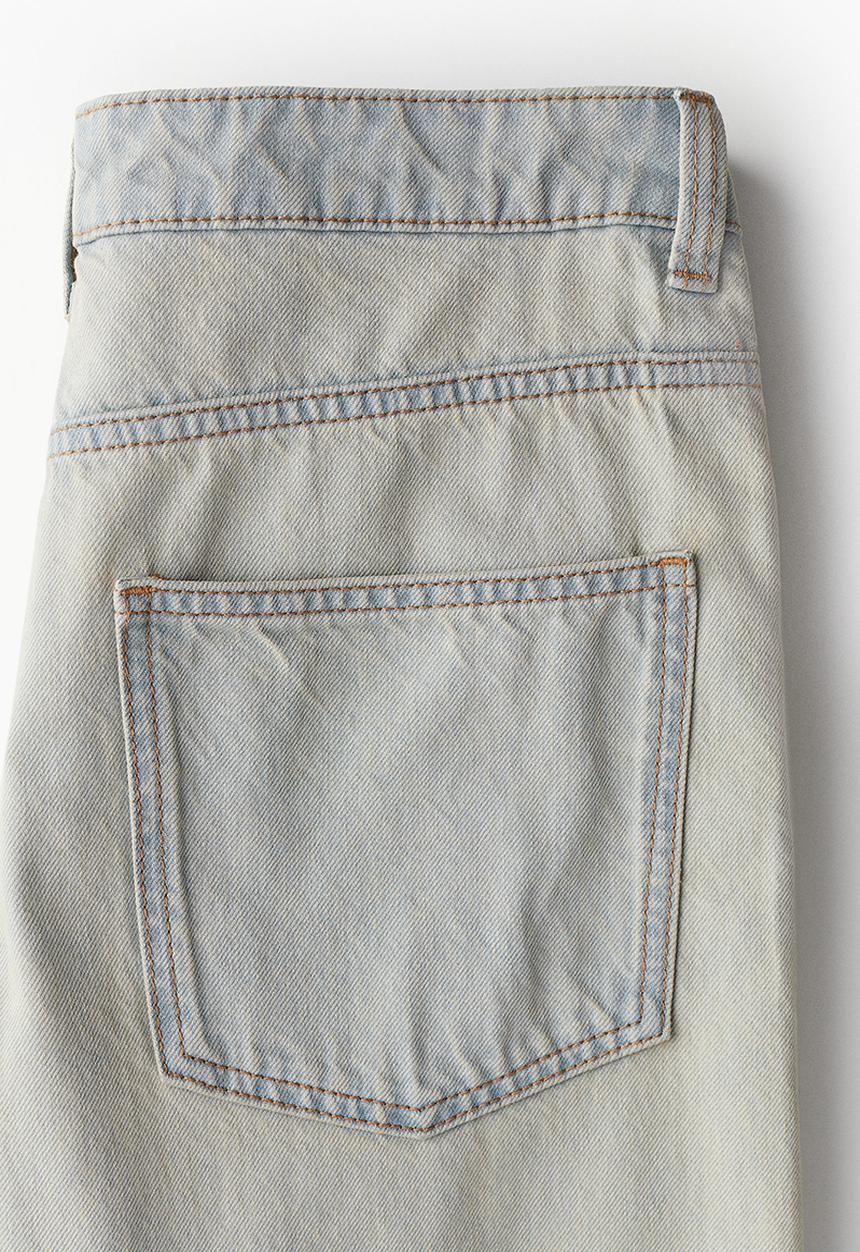 H&M - Baggy regular jeans -  pale denim blue