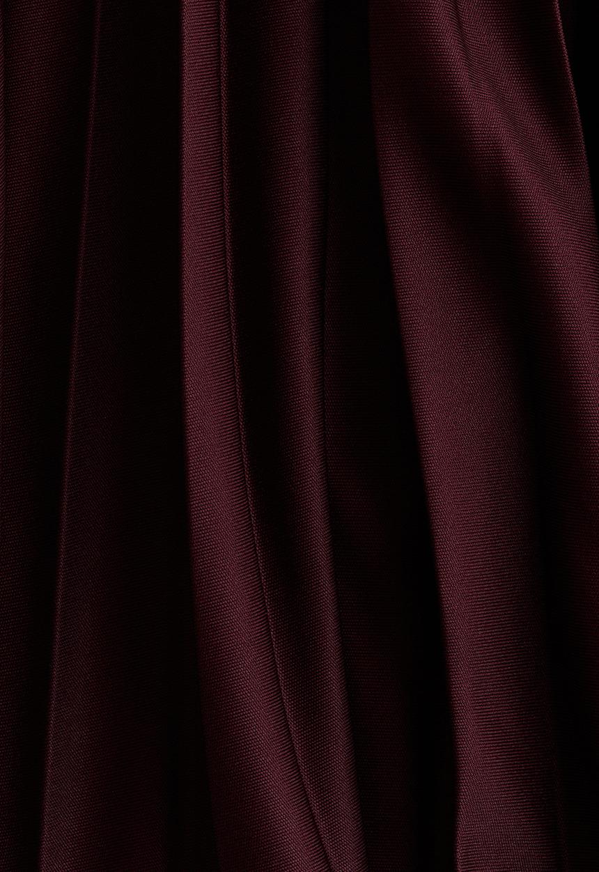 H&M - Pleated skirt - burgundy