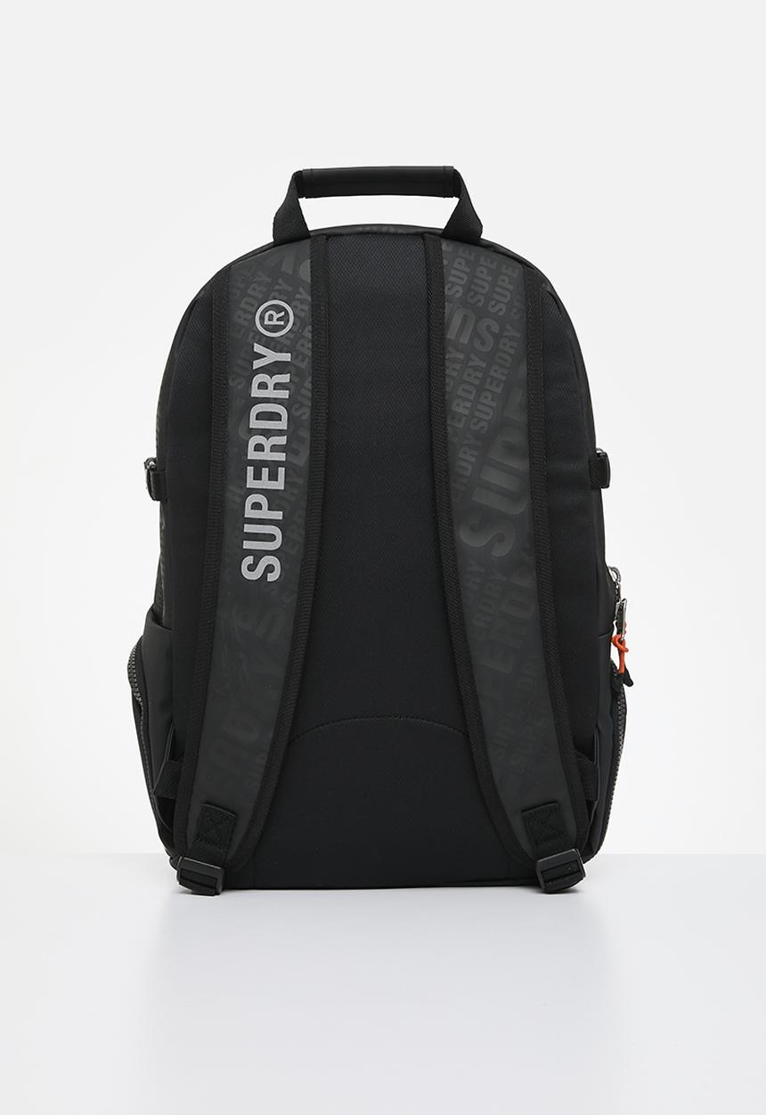 Superdry. - Tarp Aop Rucksack - Black Aop