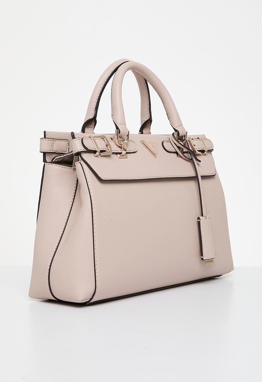 GUESS - Eco ali luxury satchel - almond