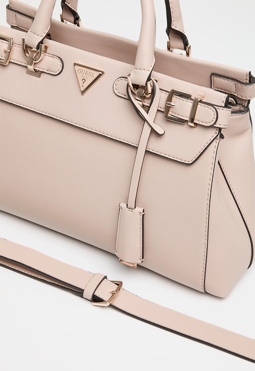 GUESS - Eco ali luxury satchel - almond