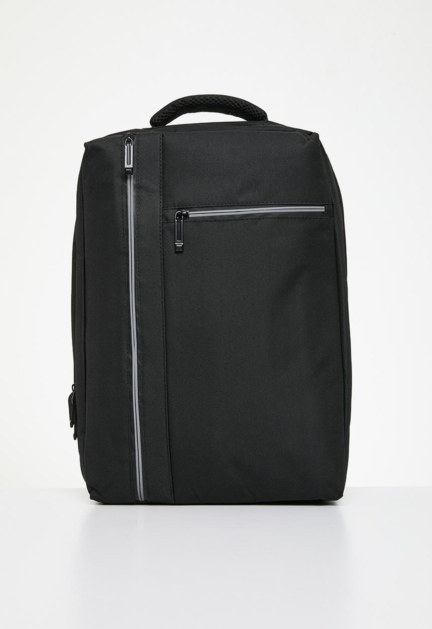 Sixth Floor - Savvy traveler backpack - black