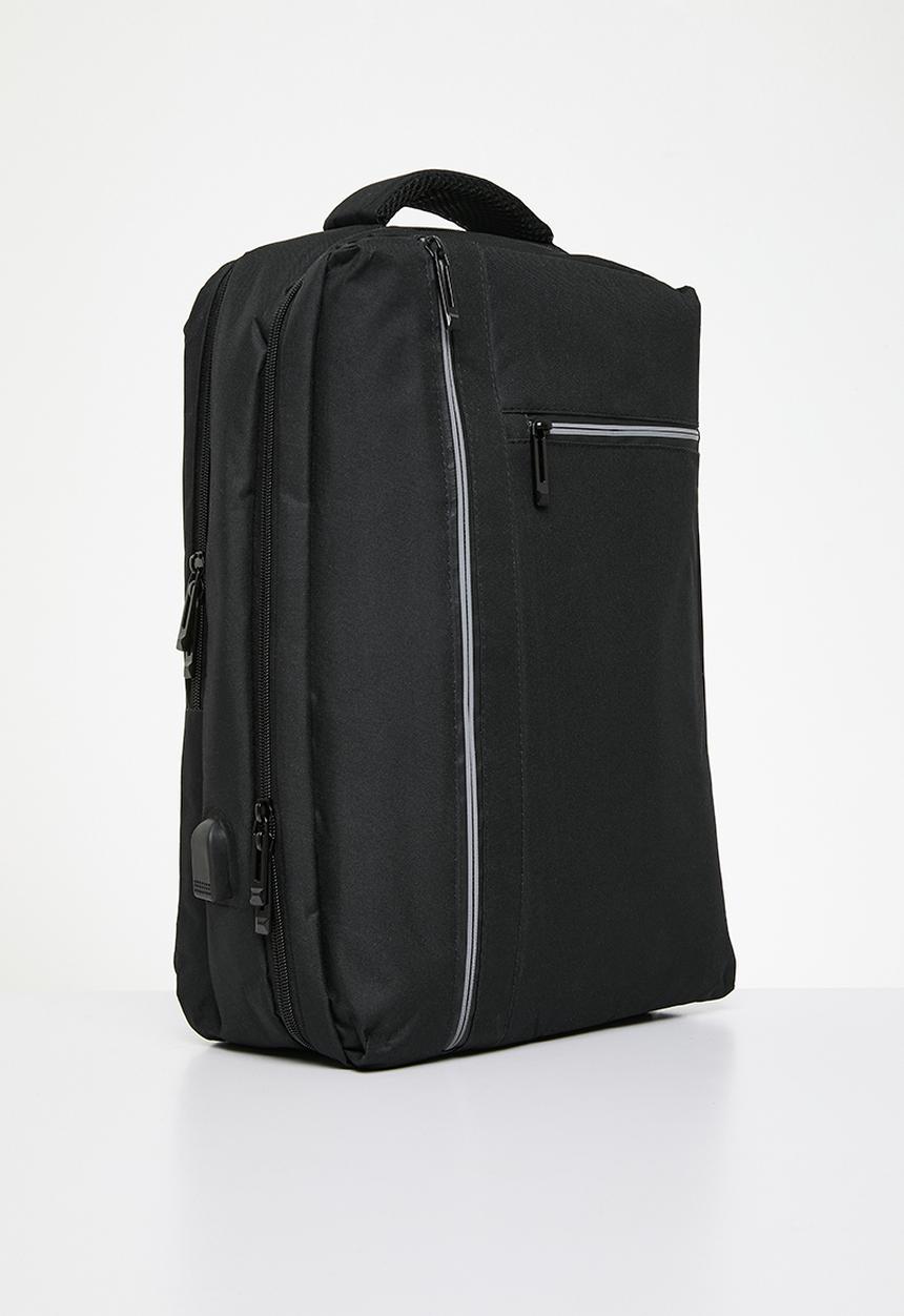 Sixth Floor - Savvy traveler backpack - black