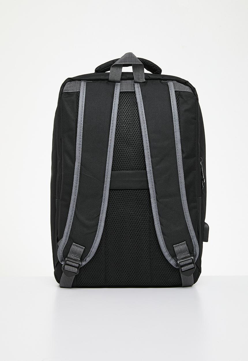 Sixth Floor - Savvy traveler backpack - black