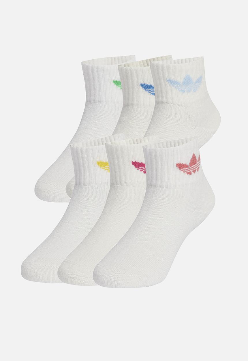 adidas Originals - Kids Sock 6 Pack - White