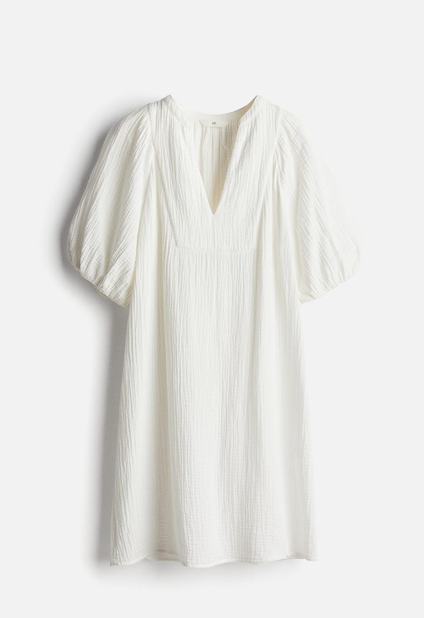 H&M - Muslin dress - white