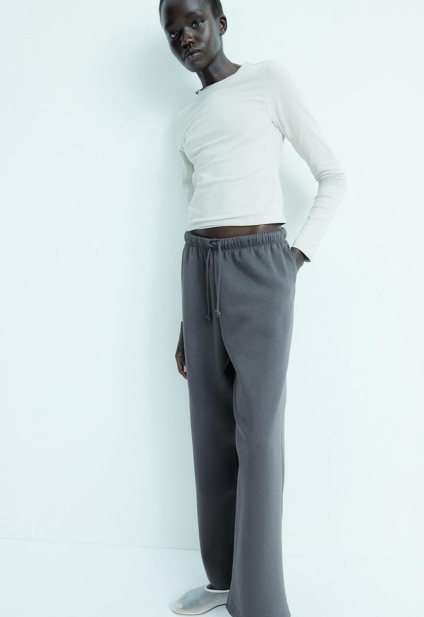 H&M - Wide joggers - grey