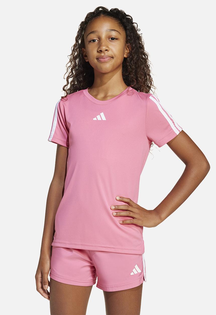adidas Performance - Jg Tr-Es 3S Tee - Pink