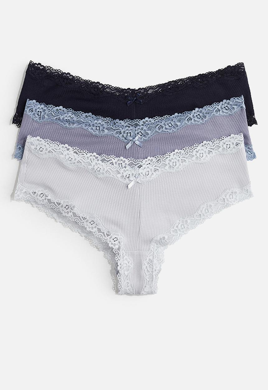 H&M - 3-Pack hipster briefs - multi 
