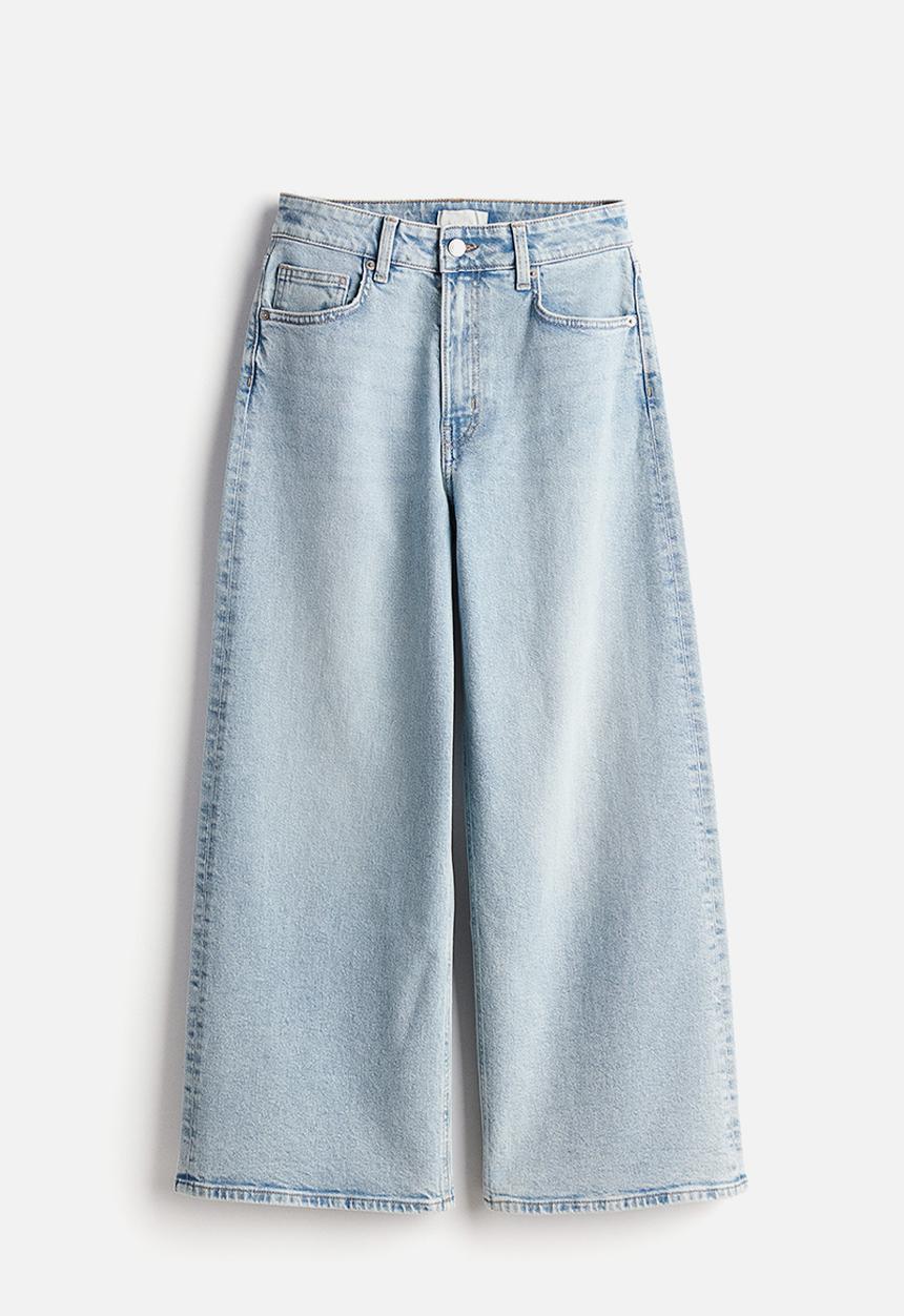 H&M - Wide jeans -  light denim blue 