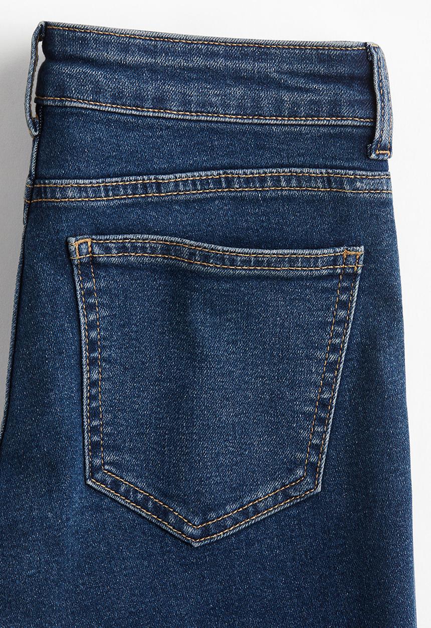 H&M - Flared low jeans - dark denim blue