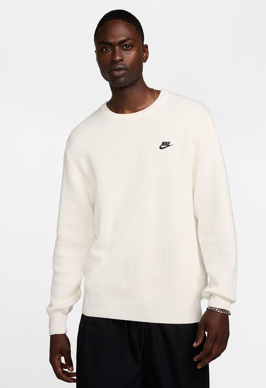 Nike - Club  Crew-Neck Jumper - Sail