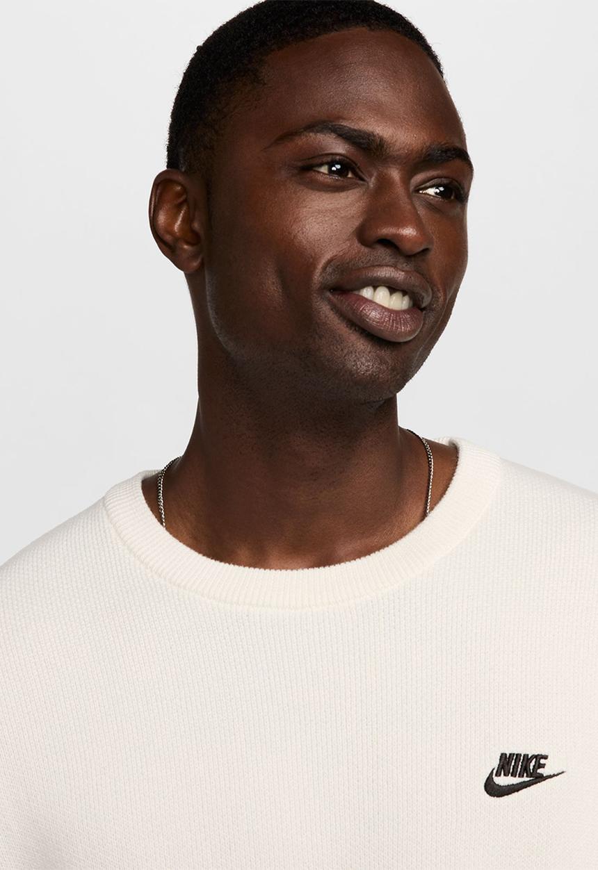 Nike - Club  Crew-Neck Jumper - Sail