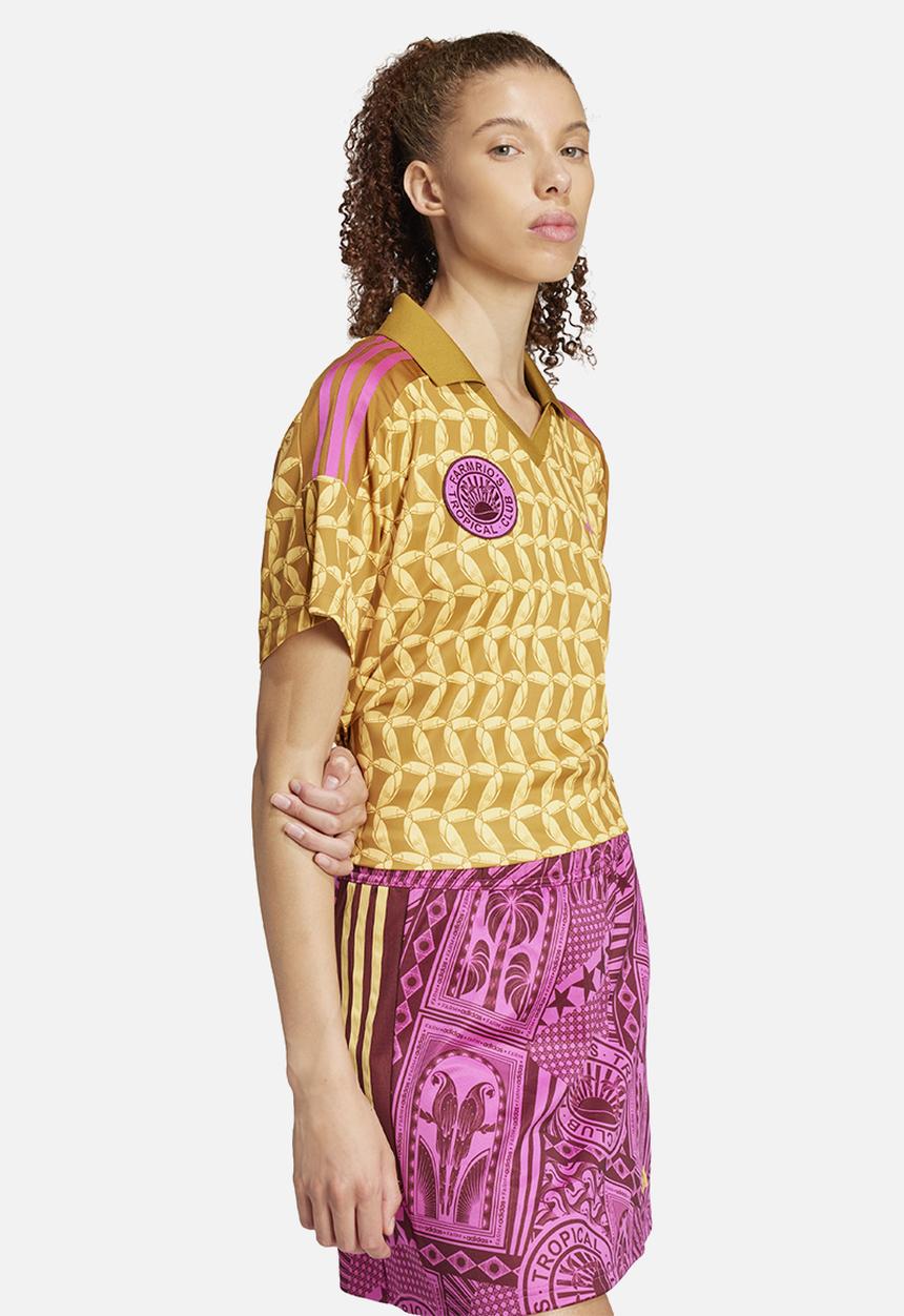 adidas Performance - Farm Tiro Tee - Gold Ochre & Semi Spark