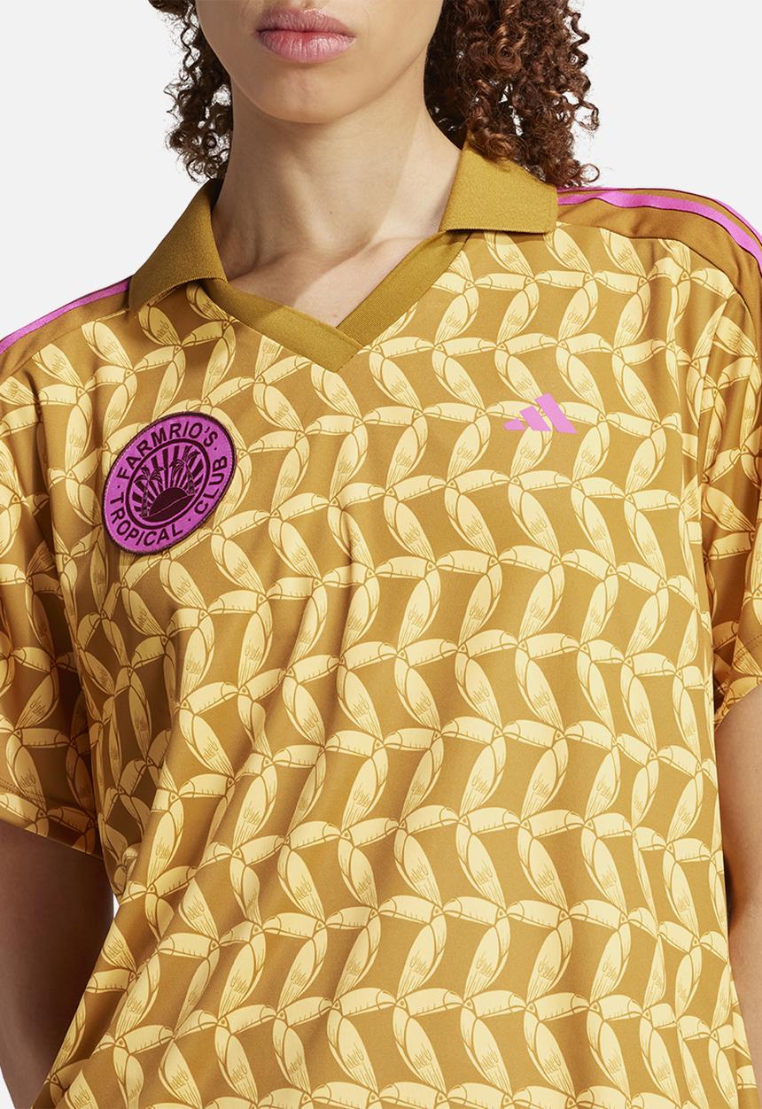 adidas Performance - Farm Tiro Tee - Gold Ochre & Semi Spark