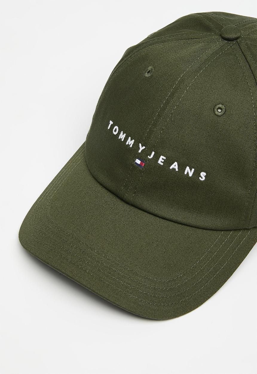 Tommy Hilfiger - Tjm Linear Logo 6-Panel Cap - Deep Woods
