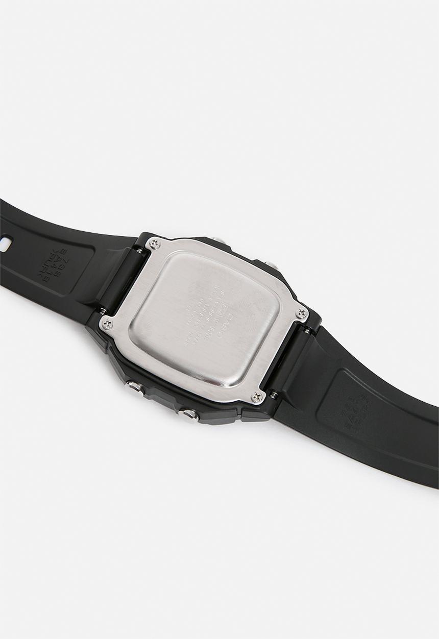Casio - 100m 1/100 Dual Time Watch Black