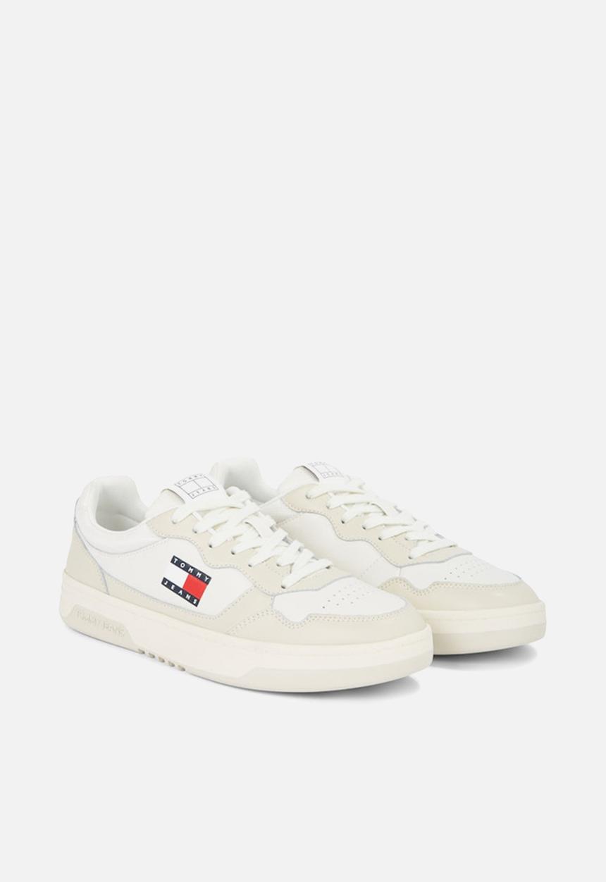 Tommy Hilfiger - Tjm cupsole leather ess - white