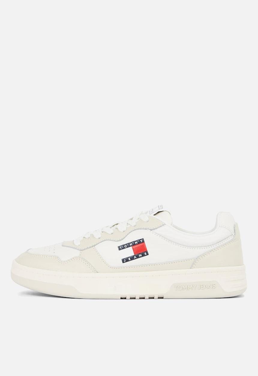 Tommy Hilfiger - Tjm cupsole leather ess - white