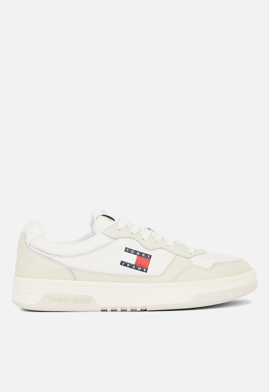 Tommy Hilfiger - Tjm cupsole leather ess - white