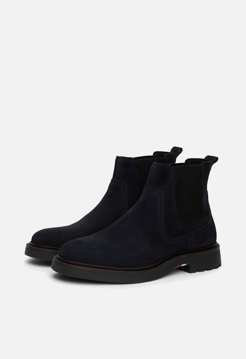 Tommy Hilfiger - Light hilfiger suede chelsea - desert sky