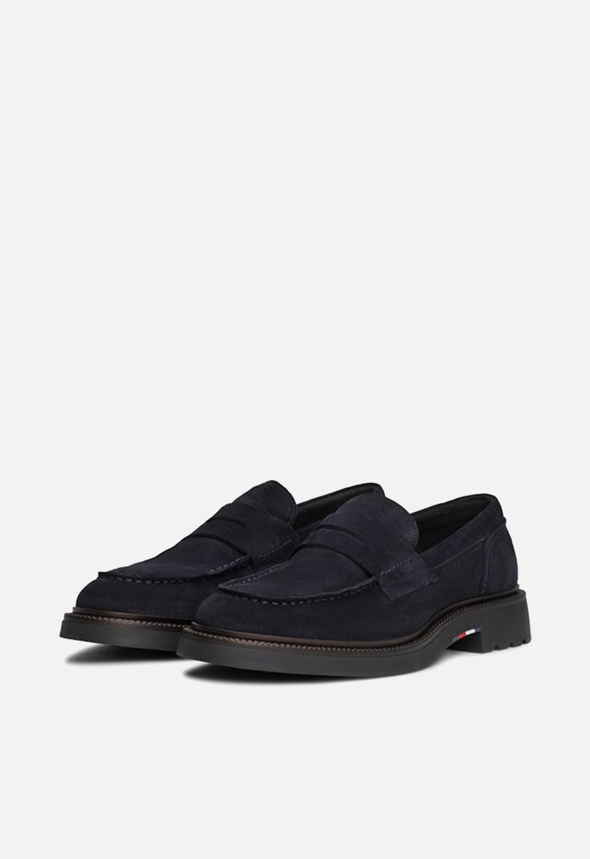 Tommy Hilfiger - Hilfiger comfort lwt sde loafer - desert sky