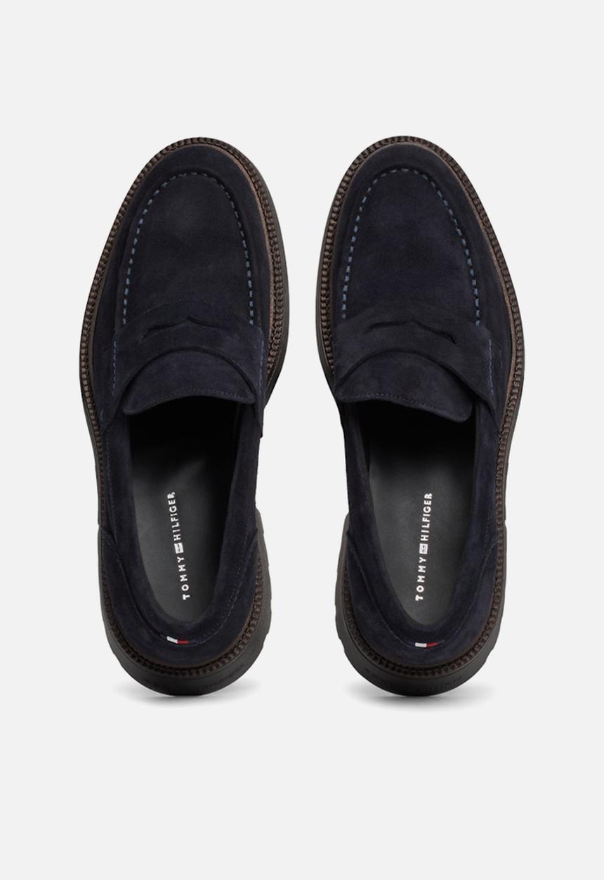 Tommy Hilfiger - Hilfiger comfort lwt sde loafer - desert sky