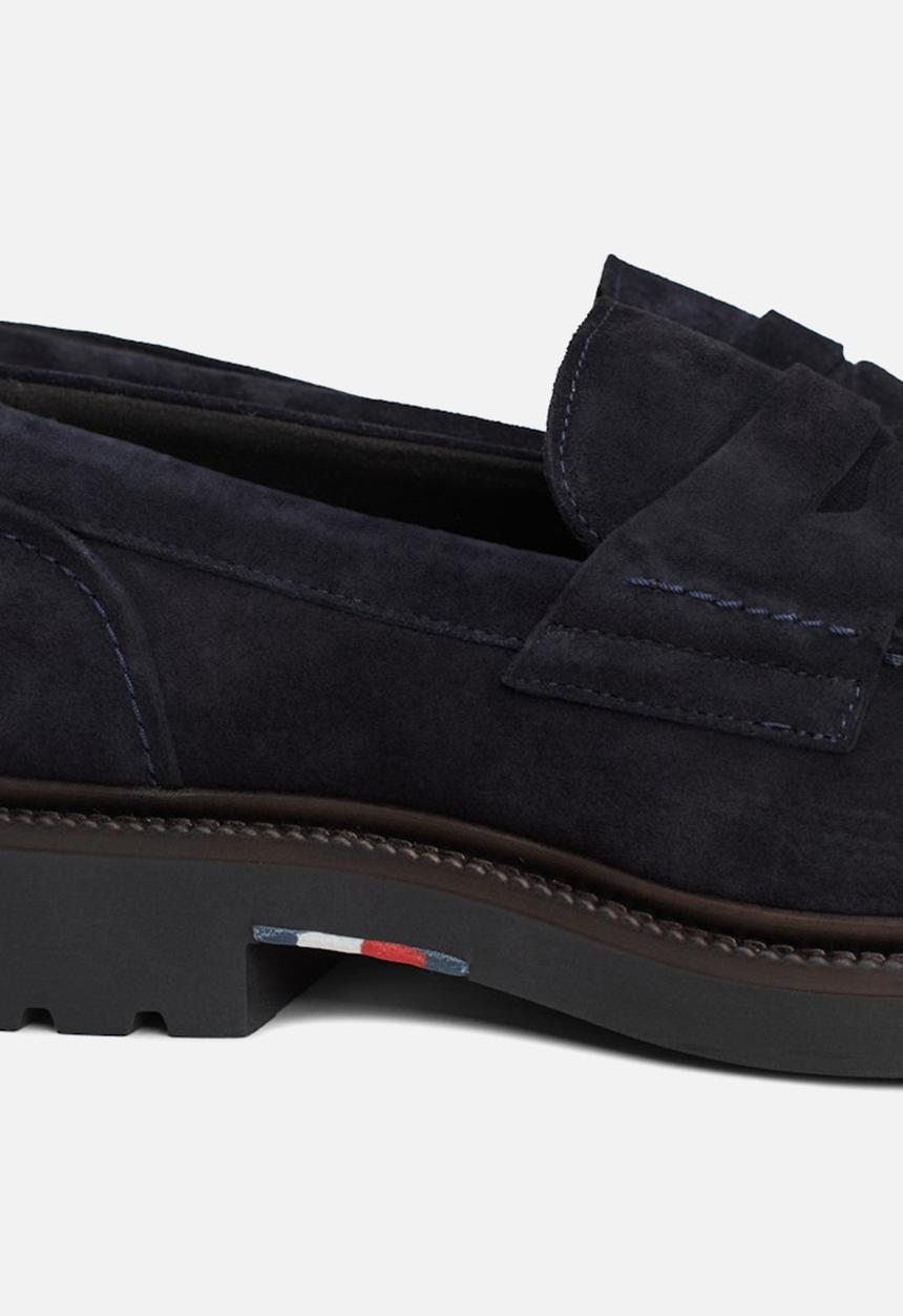 Tommy Hilfiger - Hilfiger comfort lwt sde loafer - desert sky