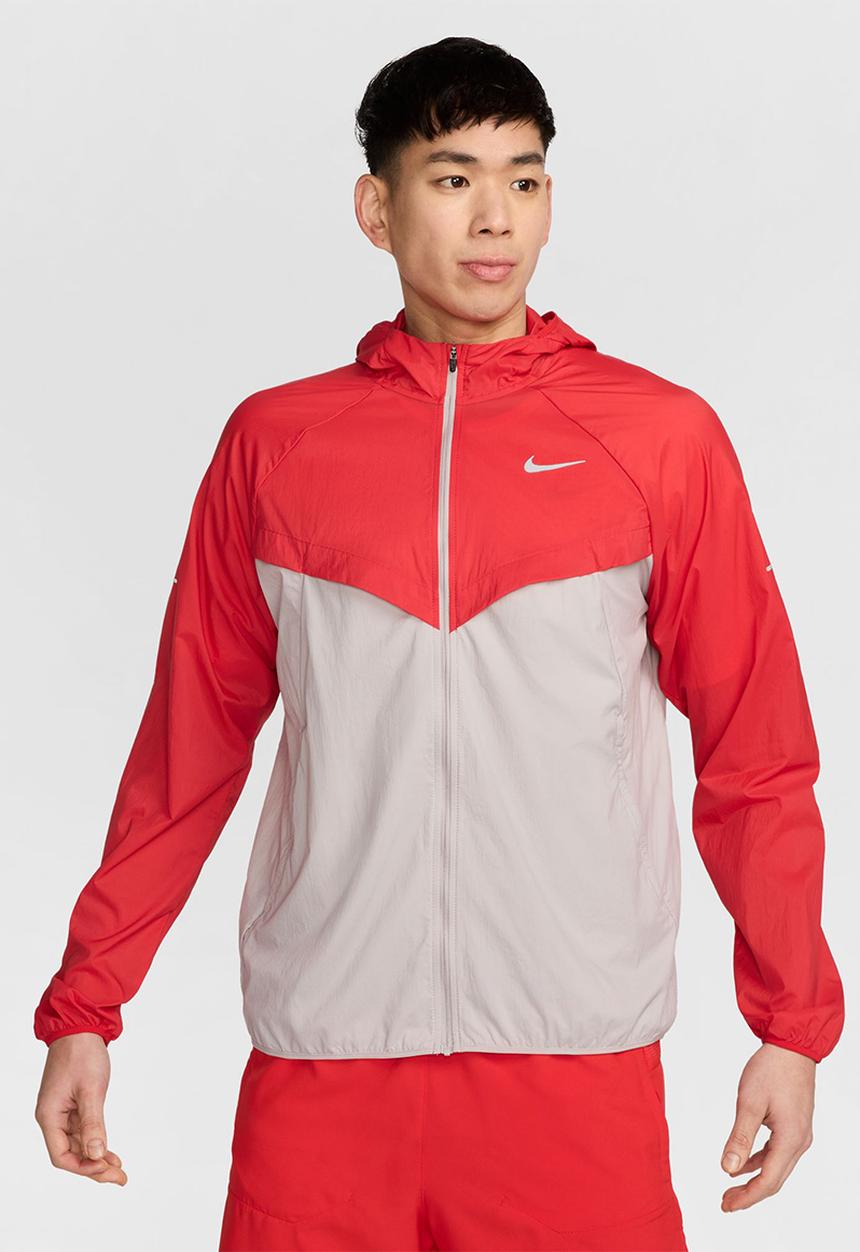 Nike - Dri-FIT UV Stride Running Jacket- University Red