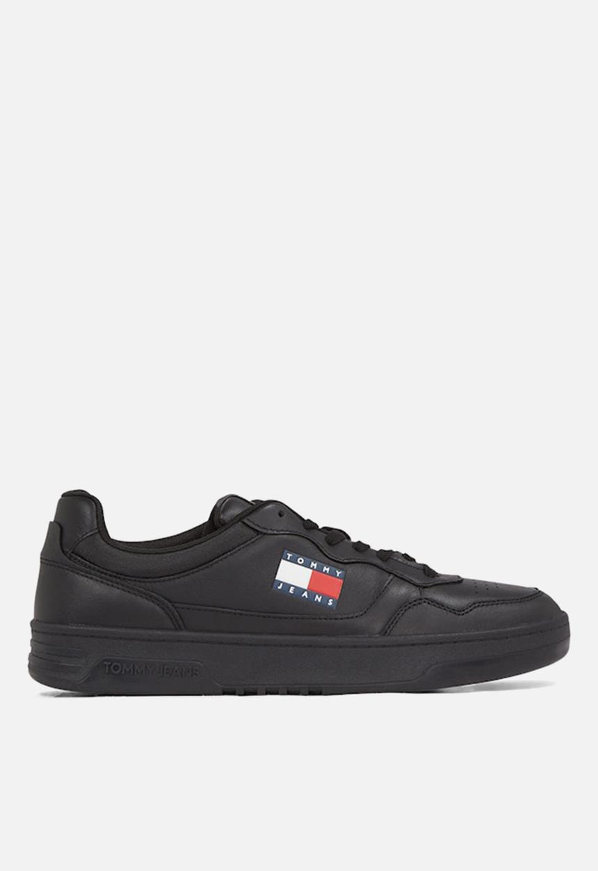Tommy Hilfiger - Tjm cupsole leather ess - black