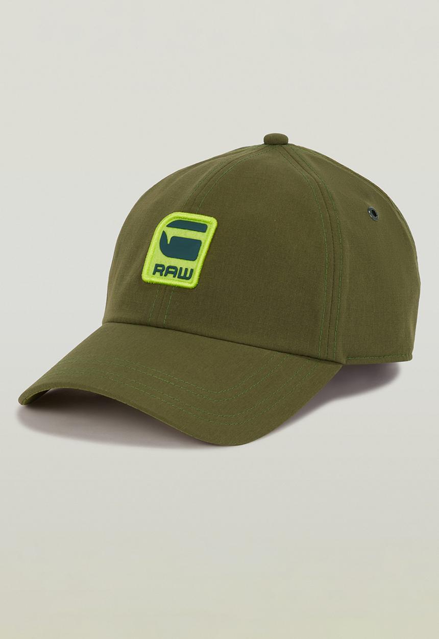 G-STAR - Avernus Burger Baseball Cap - Shadow Olive