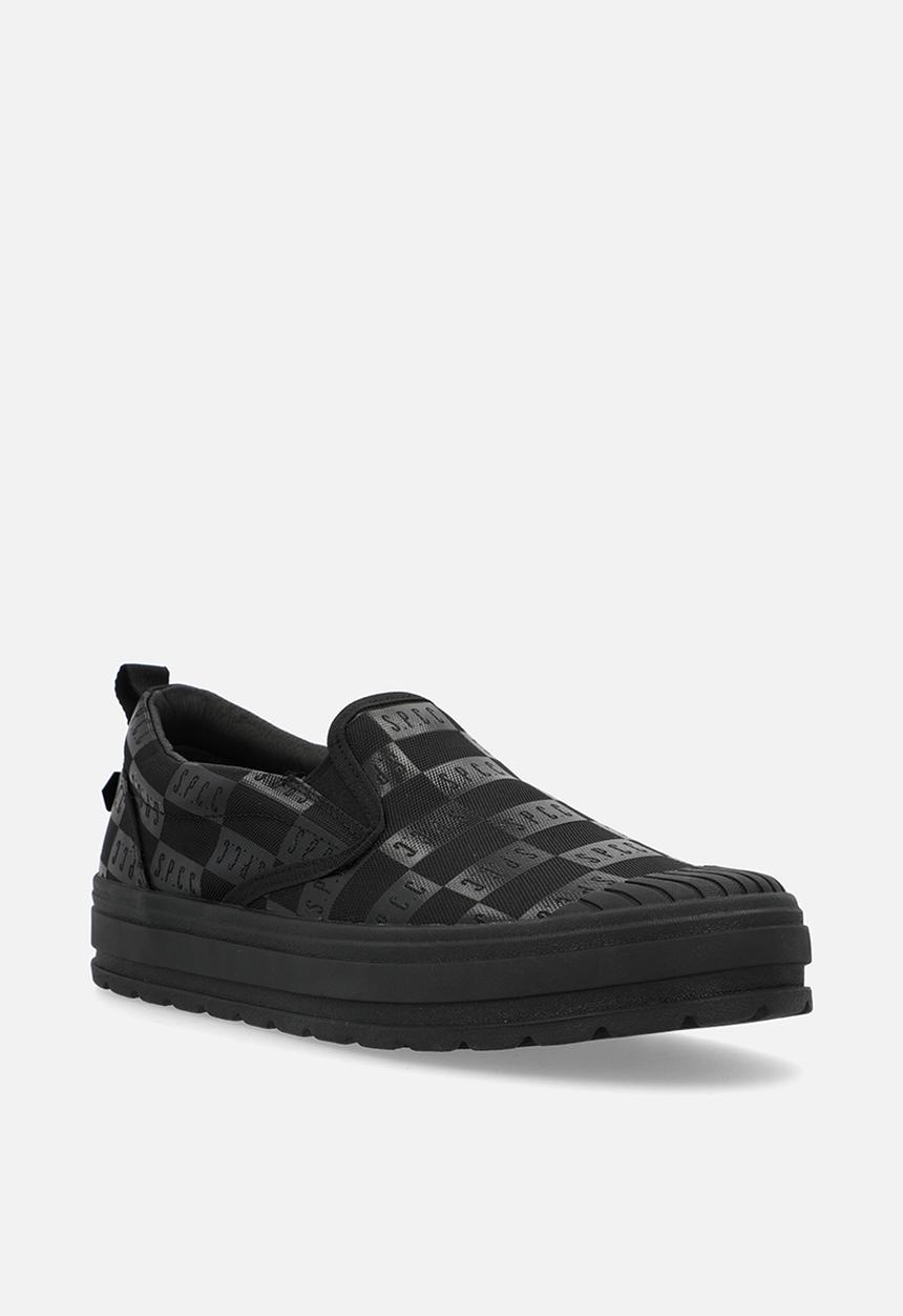 S.P.C.C - Surge Hewson Slip-Ons  - Black