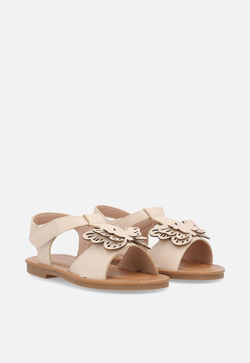 Pop Candy - Butterfly décor sandals - pink