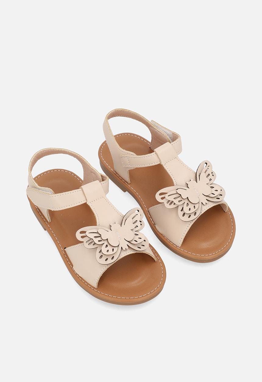 Pop Candy - Butterfly décor sandals - pink