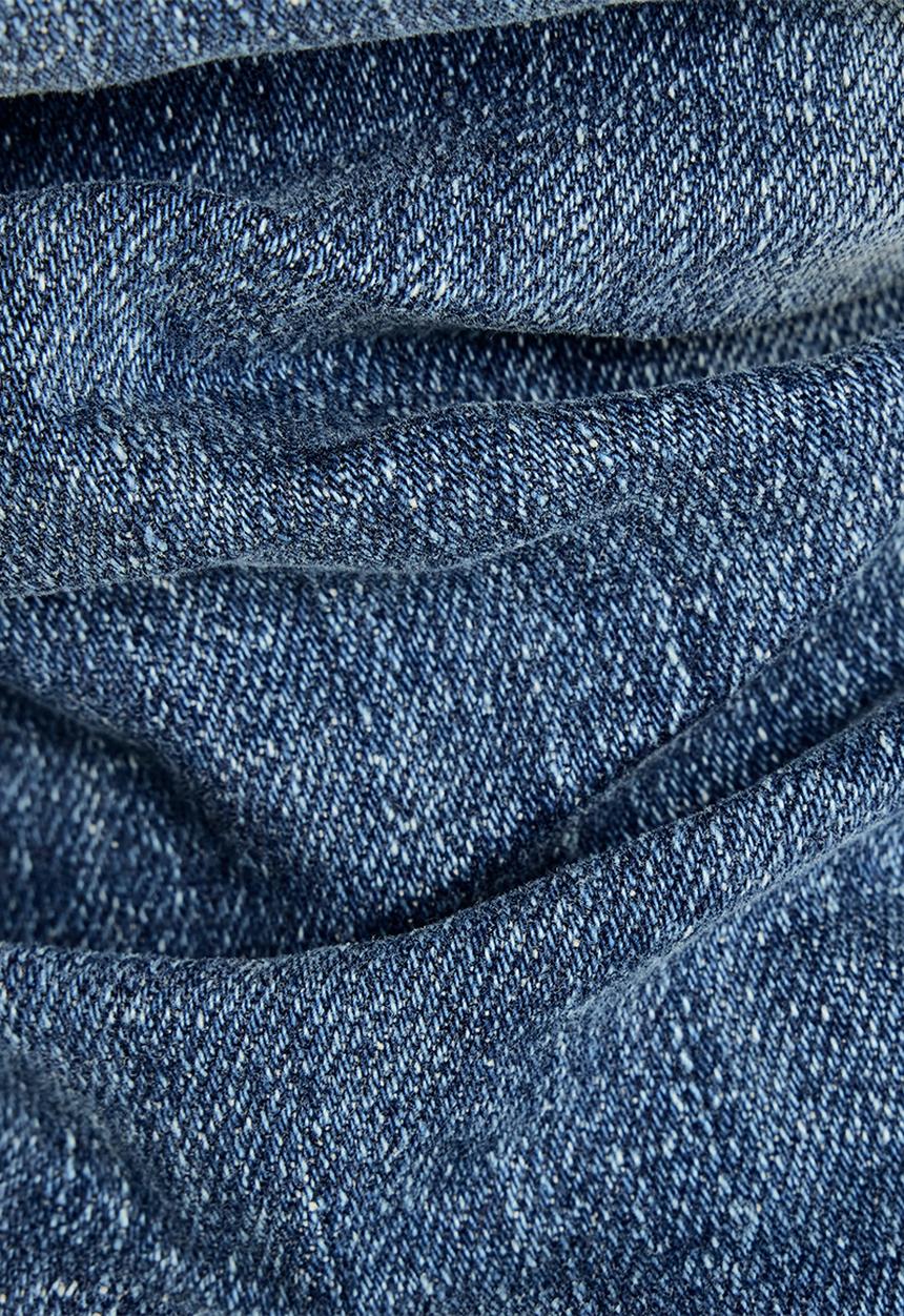 G-STAR - 3301 Slim Aizome stretch denim r o vintage ripped - sea breeze
