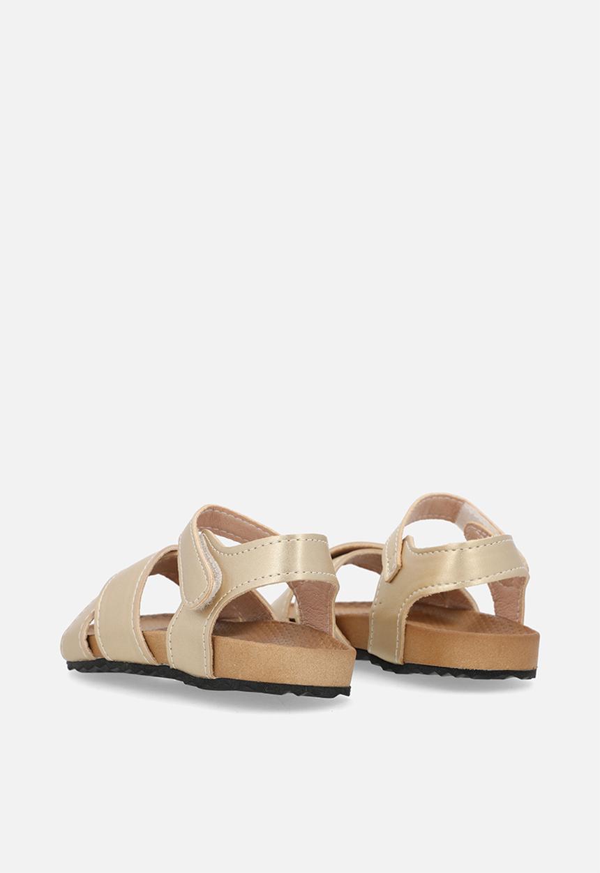 Pop Candy - Cross cross sandals - gold