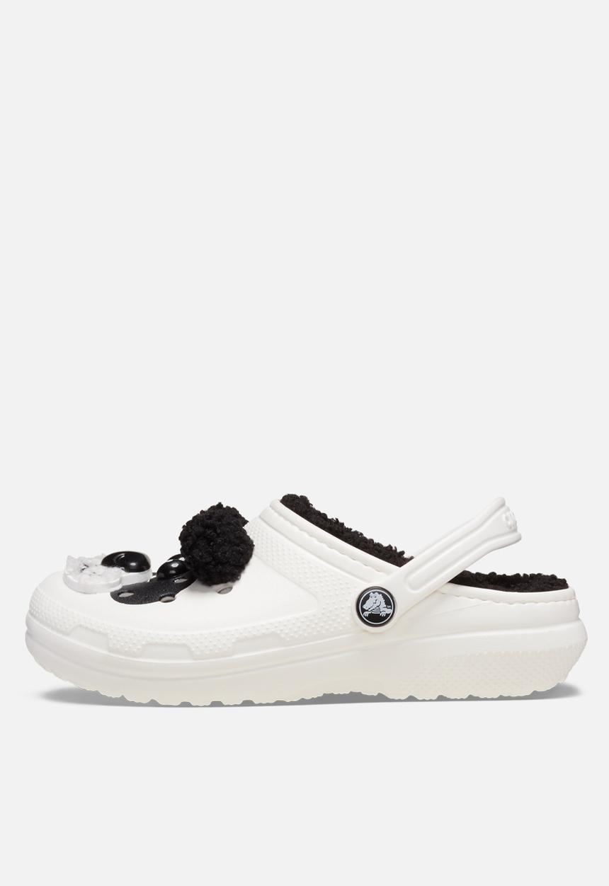 Crocs - Classic Lined IAM PandaBearCgT-Chalk/Black
