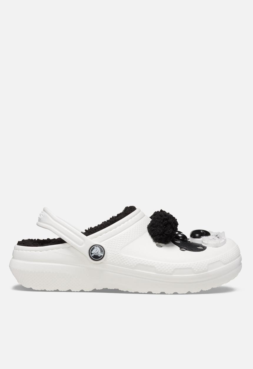 Crocs - Classic Lined IAM PandaBearCgT-Chalk/Black
