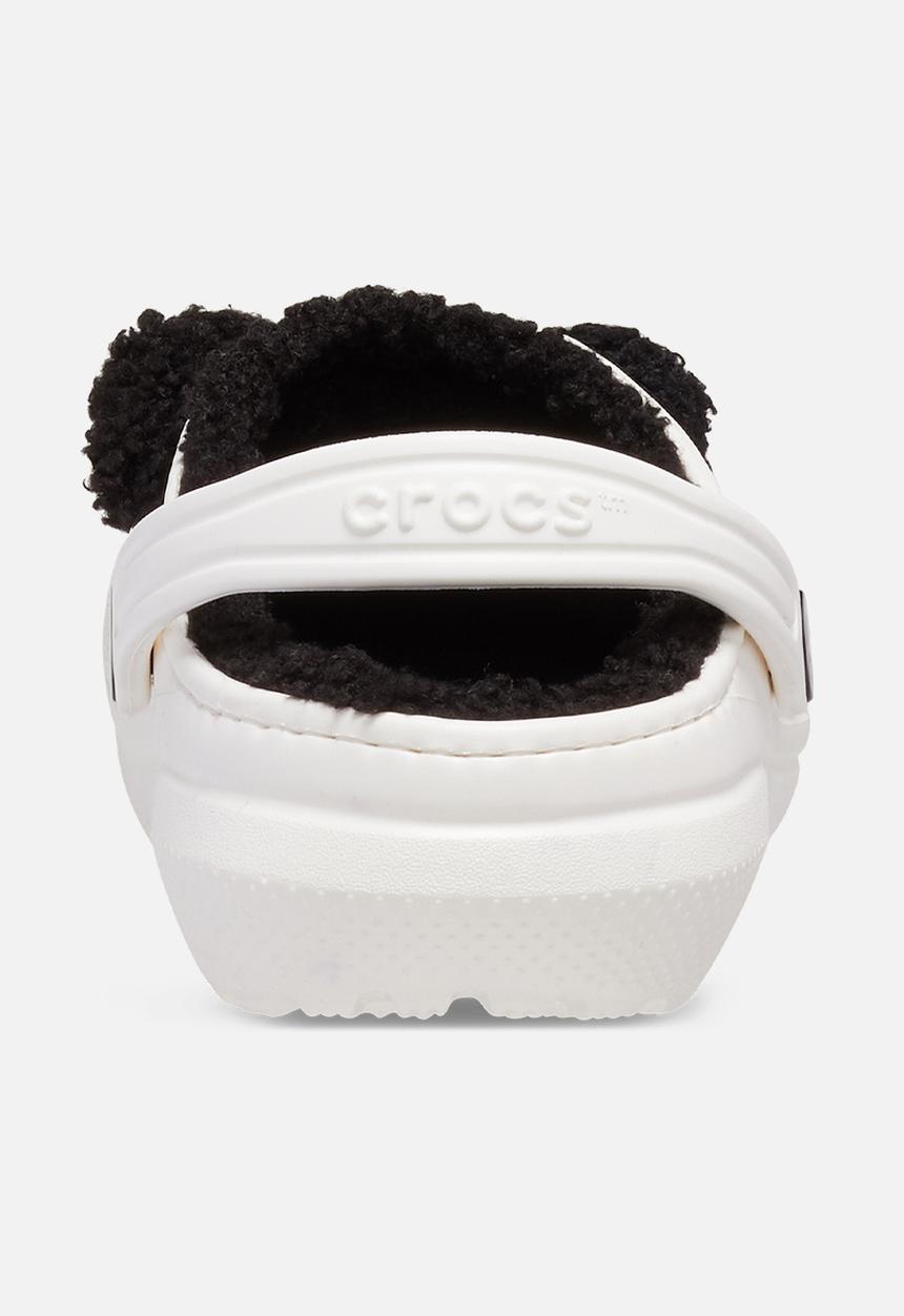 Crocs - Classic Lined IAM PandaBearCgT-Chalk/Black