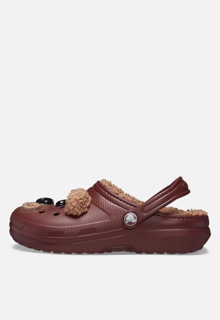 Crocs - Classic Lined IAM BrownBearCgK-Dark Clay