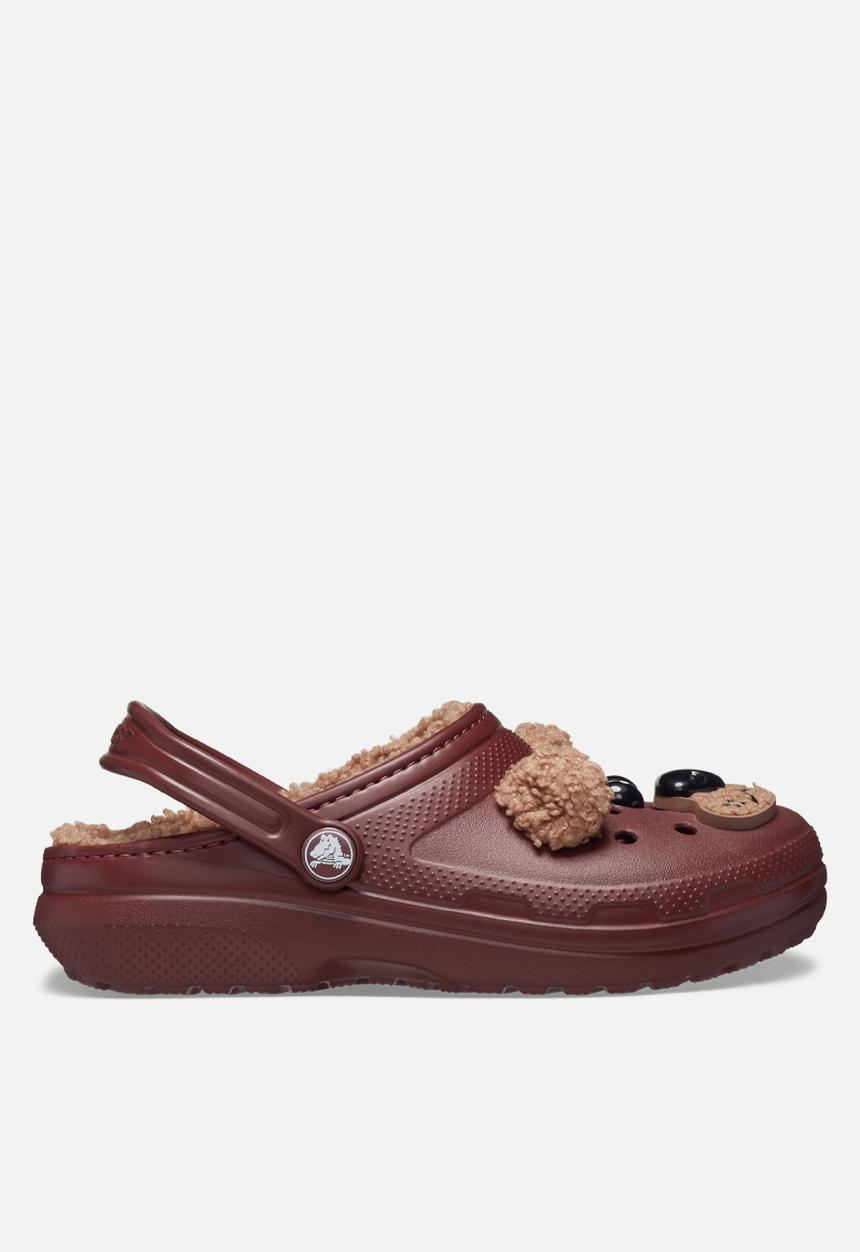 Crocs - Classic Lined IAM BrownBearCgK-Dark Clay