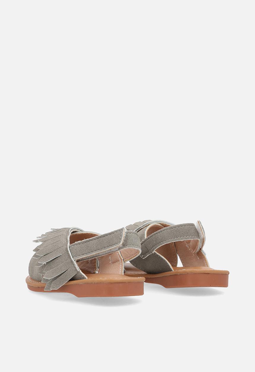 Pop Candy - Fringe sandals - grey